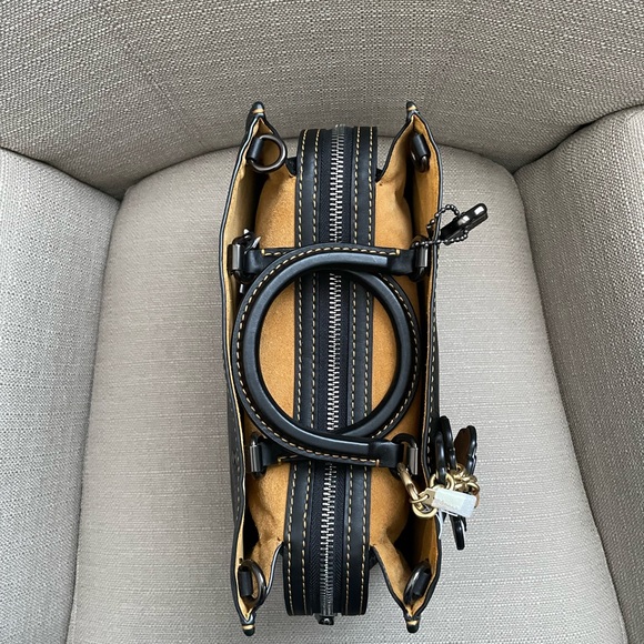 🍁SOLD Coach Rogue 30 bag black new with tags - Picture 11 of 13